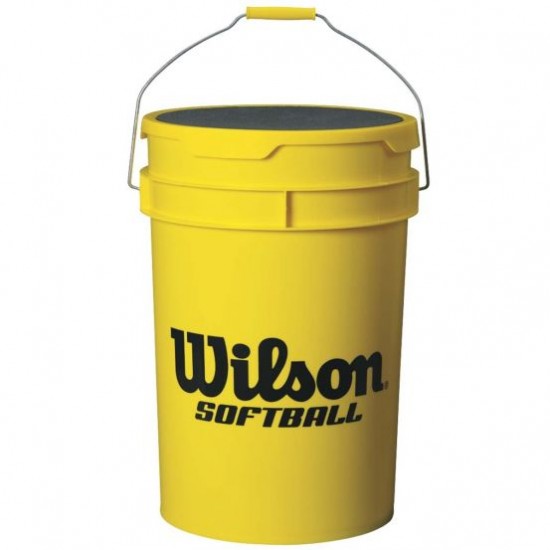 Wilson Ball Bucket, Softball, WTA394700 Best Price