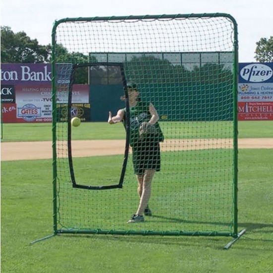 Jaypro 7' x 7' Collegiate Fastpitch Softball Protective Screen, SBPE-77 Best Price