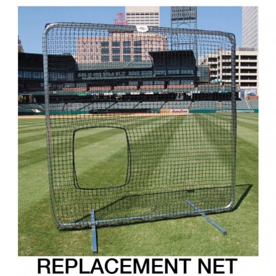 Softball Pitcher's Protective Screen REPLACEMENT NET, 7'H x 7'W Best Price