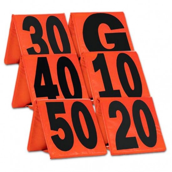 Champro Set of 11 Foldable Football Yard Marker Set Promotions