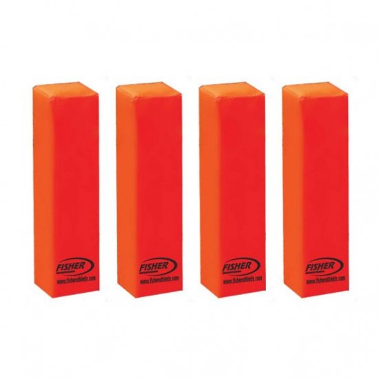 Fisher Deluxe 3lb Weighted End Zone Pylons, PY1, set/4 Promotions