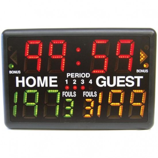 Multi-Sport Electronic Tabletop Scoreboard w/ Wireless Remote, 24"W x 16"H Promotions